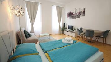 2 Schlafzimmer, Bügeleisen/Bügelbrett, Reisekinderbett, kostenloses WLAN