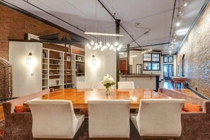 Dining - Historic Riverfront Condo for 8, Near Broadway! (Nashville)