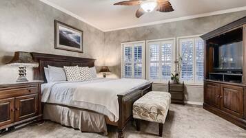 House, Multiple Beds, Pool Access, Pool View (Hill Country Retreat: Pool | Hot Tub ) | 4 bedrooms, individually decorated, individually furnished, bed sheets