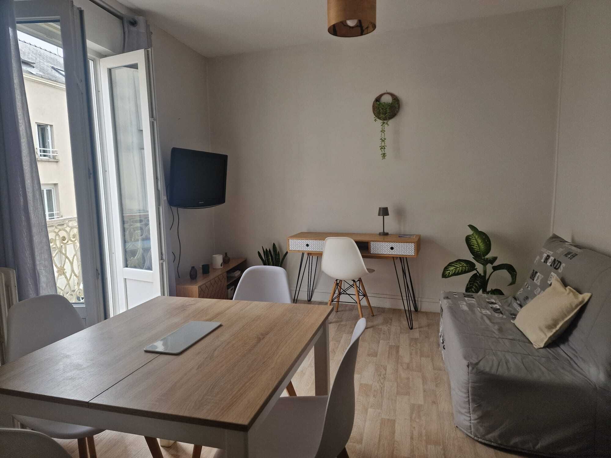 Appartement Avec Balcon Au Centre Ville-calme - Mayenne