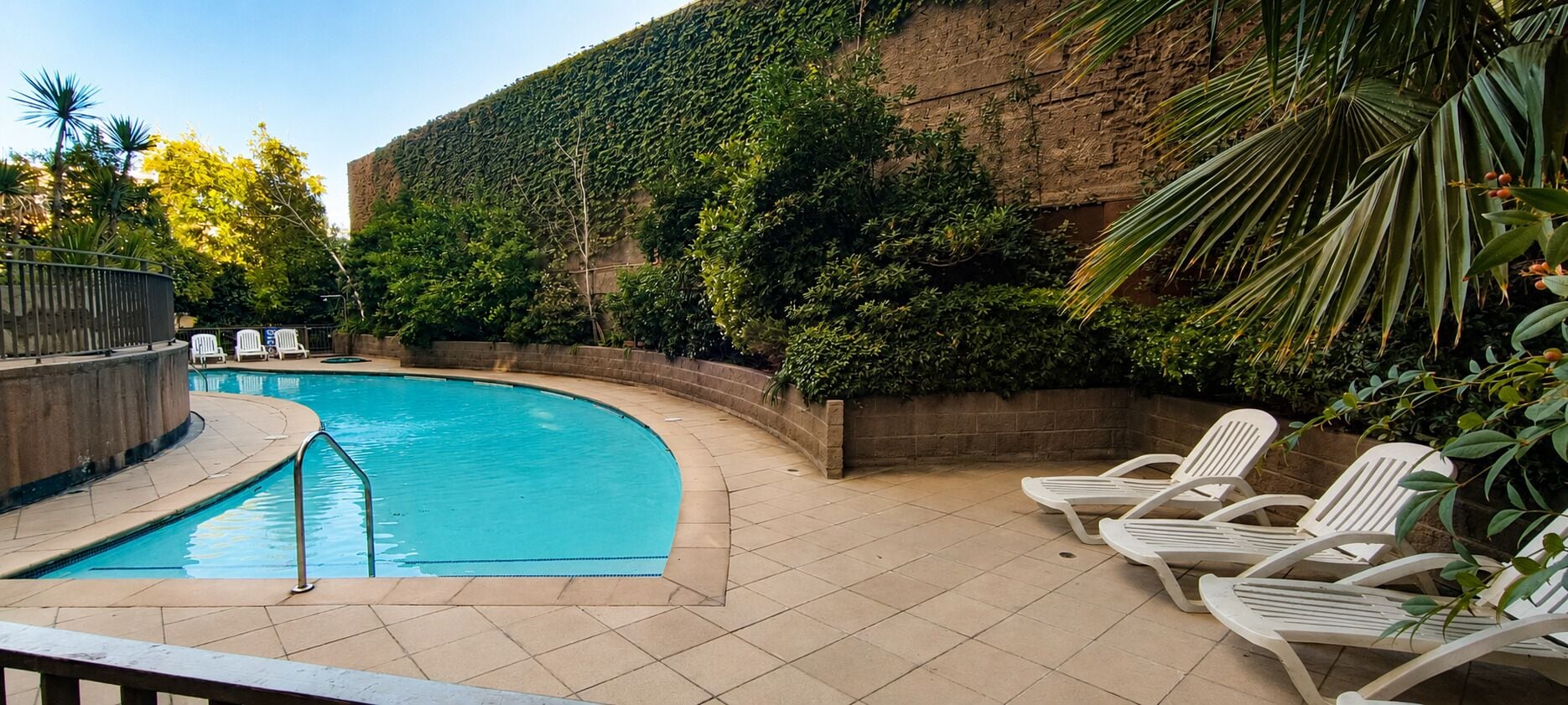Seasonal outdoor pool