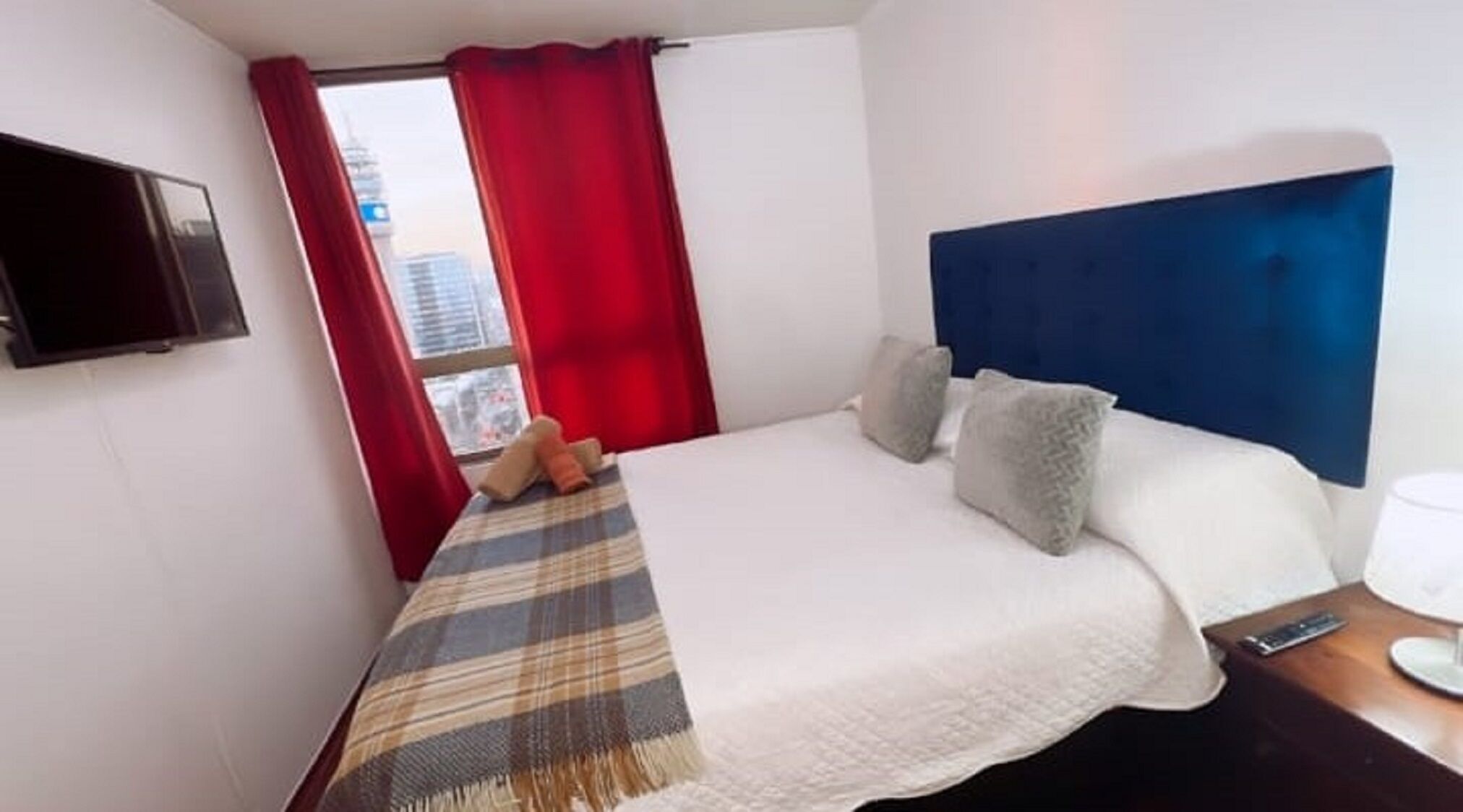 Standard-Apartment, Stadtblick