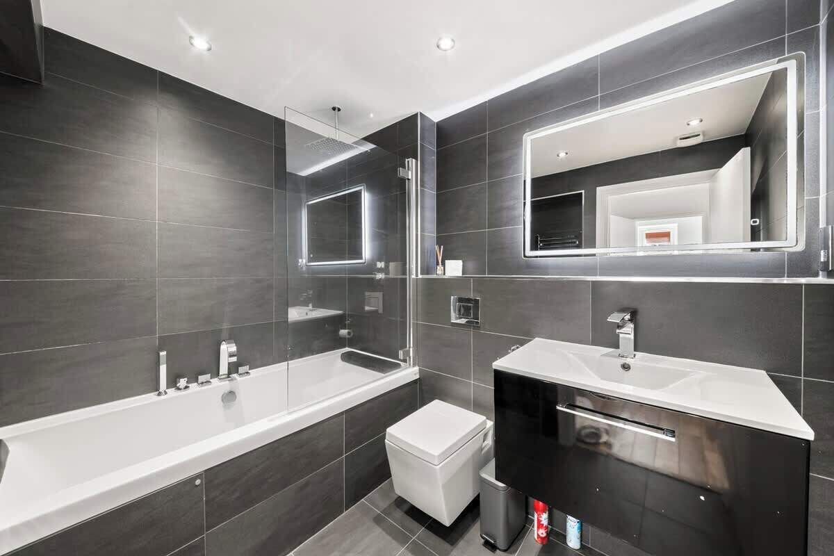 Shower, hair dryer