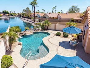 Outdoor pool - 2-Bed House in Glendale minutes to Phoenix Children's Hospital (Glendale)