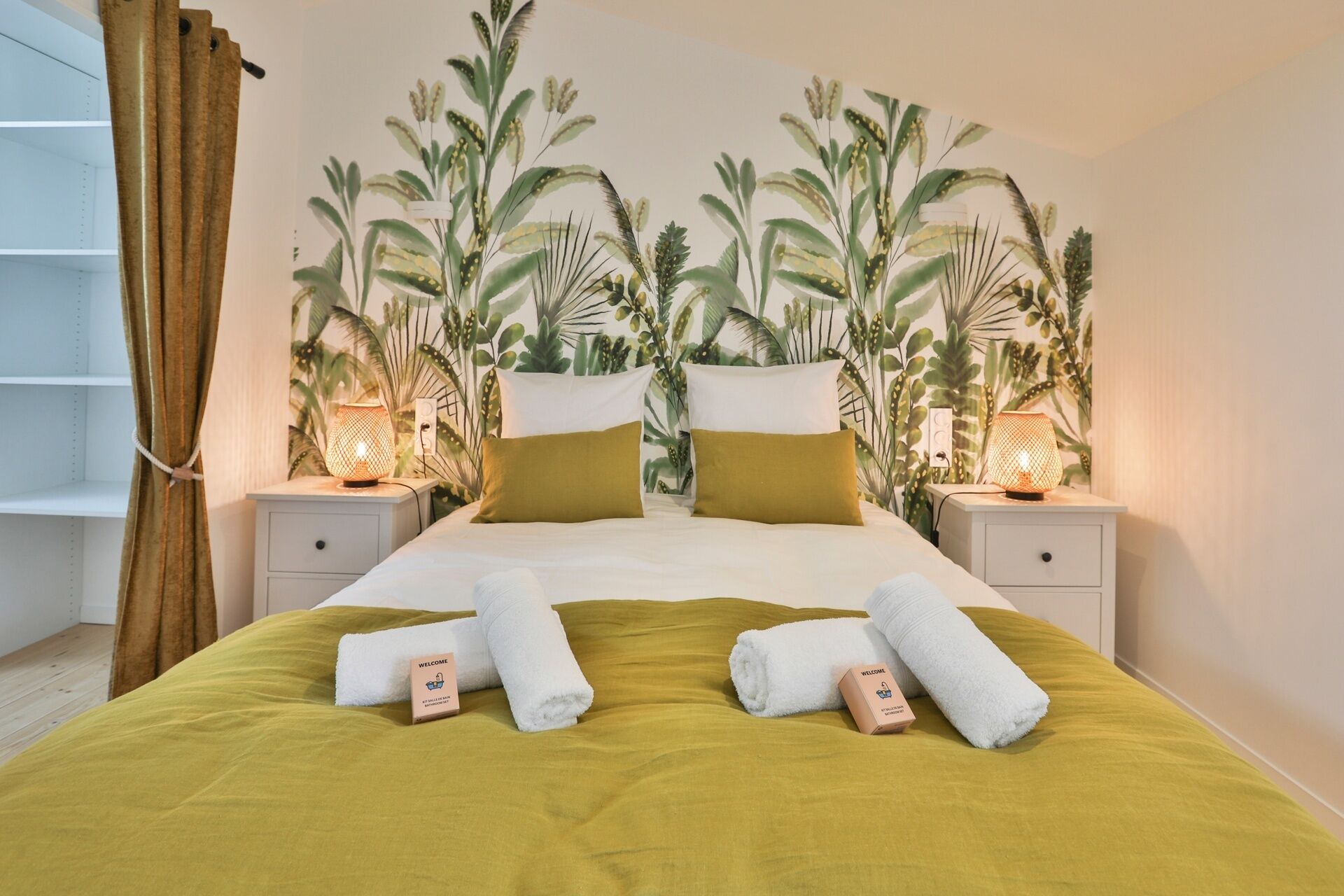 4 chambres, fer et planche à repasser, Wi-Fi gratuit, draps fournis