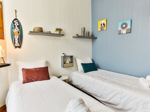 Wifi gratis y ropa de cama 