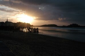 Beach nearby - The 42 Sillon - Appt bord de plage avec terrasse (Saint-Malo)