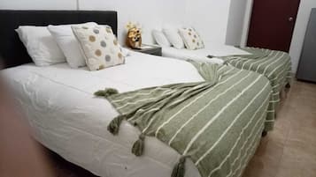 Iron/ironing board, WiFi, bed sheets