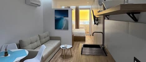 1 Schlafzimmer, Bügeleisen/Bügelbrett, kostenloses WLAN, Bettwäsche