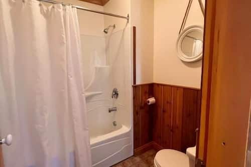 Chambre Double, vue fleuve | Salle de bain