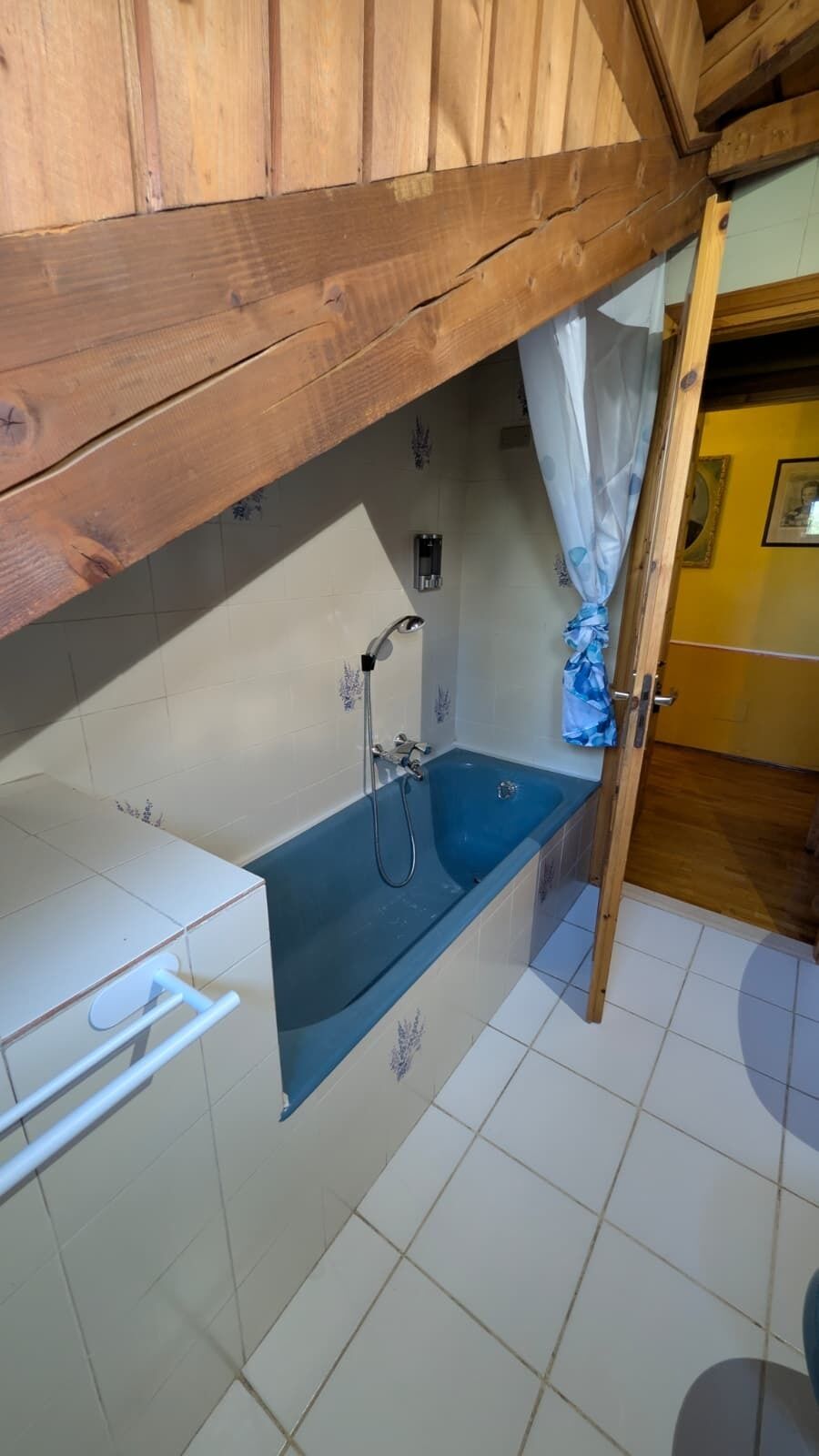 Haartrockner, Handtücher, Shampoo, Toilettenpapier