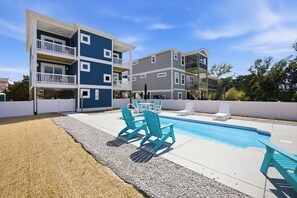 Pool - New OKI Build 3min Walk to Beach w/ Private Pool (Oak Island)
