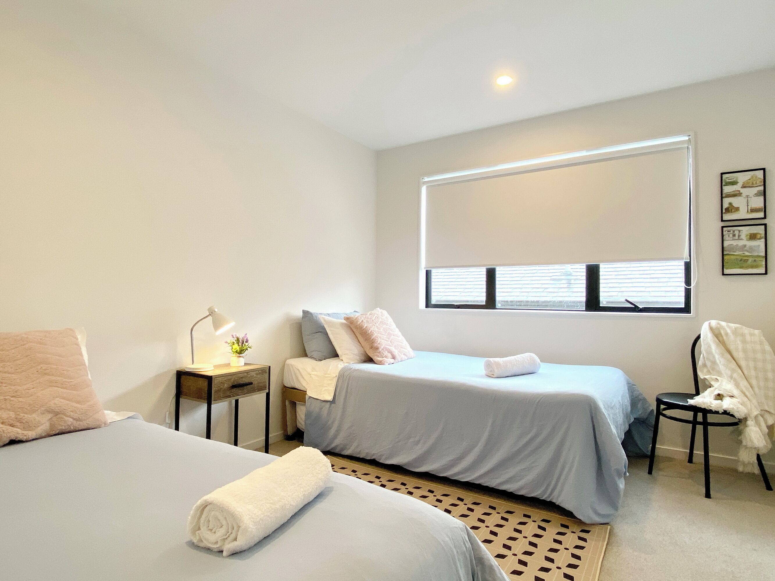 Desk, iron/ironing board, travel cot, free WiFi