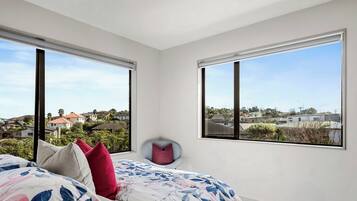 Desk, iron/ironing board, travel cot, free WiFi