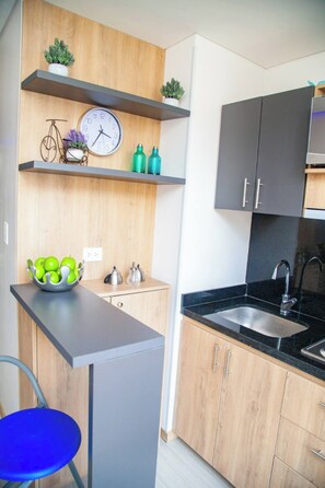 Private kitchen - 960 Studio Loft (Bogotá)