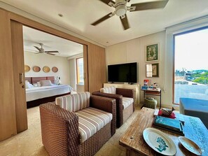 TV - Caribbeanstyle apt, modern, rooftop pool & parking (Santa Marta)