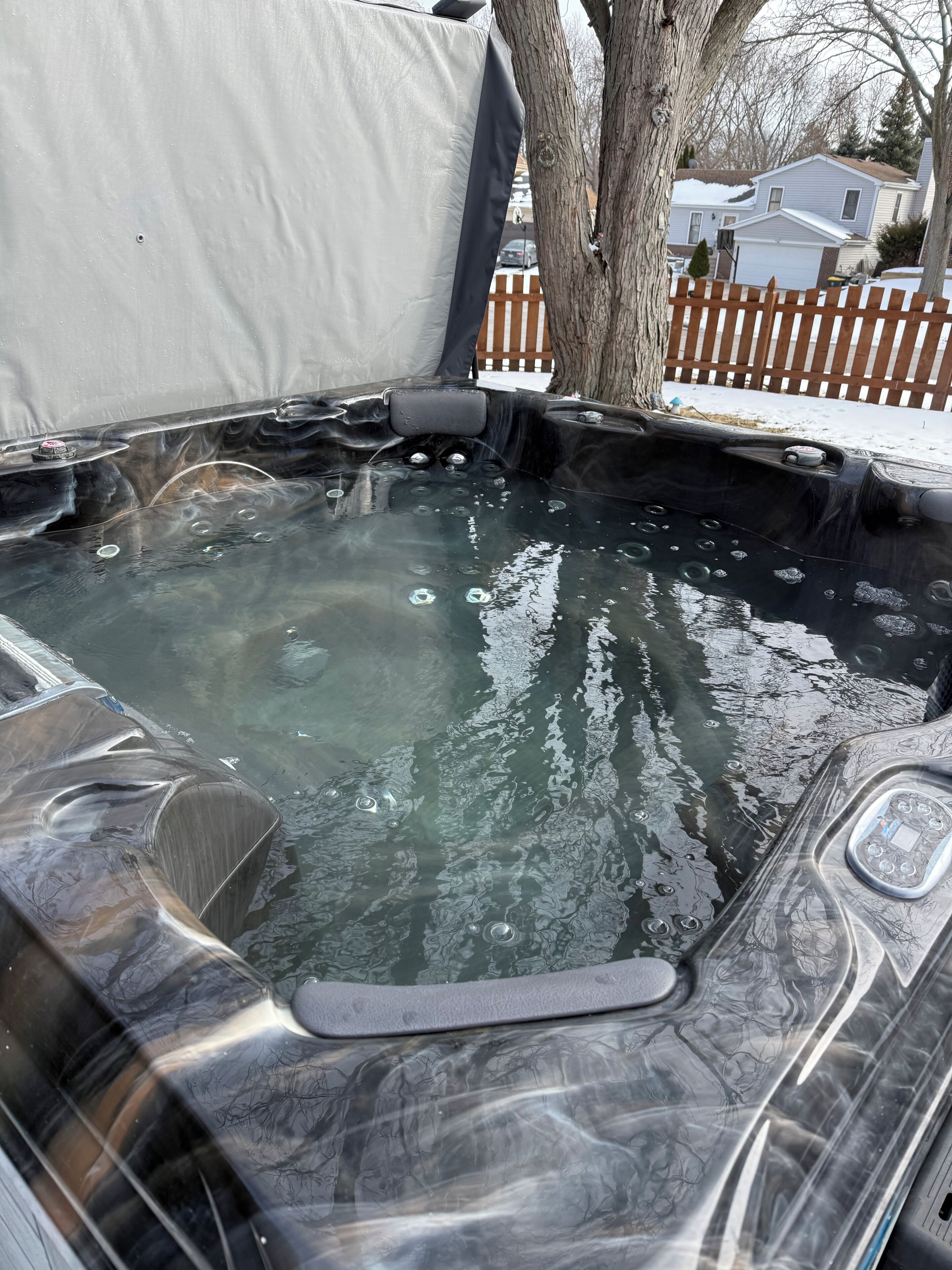 Bain à remous extérieur