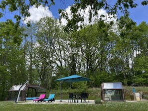Property grounds - Gîtes de France® - Beautiful view of the Lot River (PRAYSSAC)