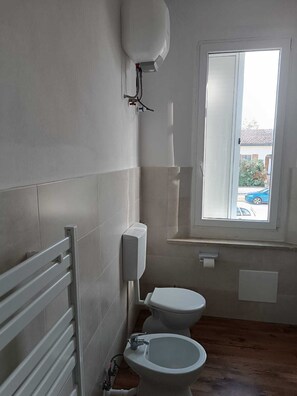 Shower, hair dryer, bidet, towels - camera grande nel beb MTB (Alfonsine)