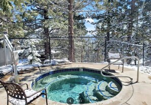 Outdoor pool -  Winter Getaway • 2BR Condo • Sleeps 6 • Feb 4–11 2027 • Near Slopes & Casinos (Stateline)
