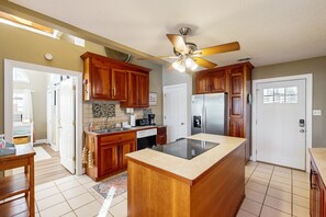 House, Multiple Beds, Patio (Smith Mountain Bliss) | Private kitchen - Smith Mountain Bliss - Spacious Waterfront House W/patio, Deck, Fire pit & Grill (Moneta)