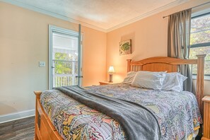 House, Multiple Beds, Patio (SML Ski School) | 6 bedrooms - SML Ski School - Pet Friendly Lake Lodge With Waterfront Deck, Firepit, & Game Room (Moneta)