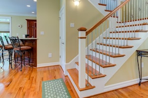 House, Multiple Beds, Patio (Edelweiss) | Interior - Edelweiss - Lakefront Home With View, Private Dock, Pool Table, 3 Primary Suites (Moneta)
