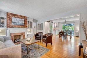 House, Multiple Beds, Hot Tub (Lakefront Tranquility at Smith) | Living area - Lakefront Tranquility - Lakefront Home With Views, Private hot Tub/dock, Deck, Free Wifi (Moneta)