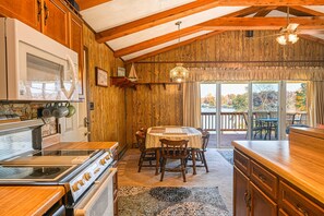 House, Multiple Beds, Patio (Three Sheets to the Wind) | Private kitchen - Three Sheets to the Wind - Dog-friendly Lakefront Home With Dock, & Kayaks (Moneta)