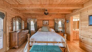 4 bedrooms, individually decorated, individually furnished, bed sheets