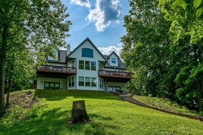 Exterior - Still Waters - Lakefront Luxury Home With Views, Dock, Home Theater & Game Room (Goodview)