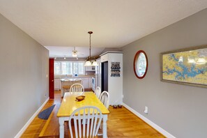 House, Multiple Beds, Hot Tub (Lakeside Park) | Dining - Lakeside Park - Spacious pet Friendly House W/hot Tub, Kayaks, air Hockey, Deck & Patio (Moneta)