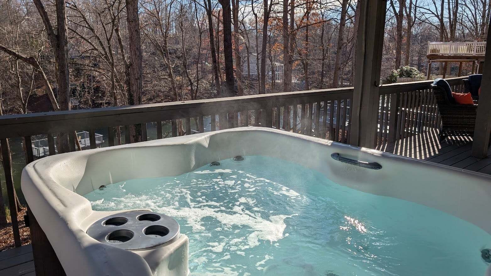 Baignoire à remous extérieure