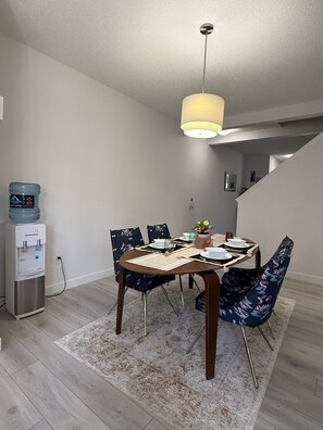 House, 3 Bedrooms, Patio | Dining room - A&A Retreatfam-friendly 3BR Spacious Haven Leduc (Leduc)