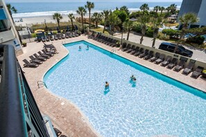 Pool - Stunning 3bedroom ocean front at Ocean Reef (Myrtle Beach)