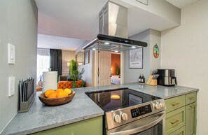 Private kitchen - Designer Renovated 2BR • Walk to NRG in 7 Min (Houston)