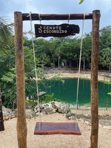 Cenote Escondido - Cabañas y Camping