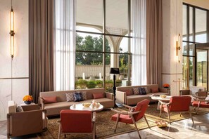 Sala de estar en el lobby