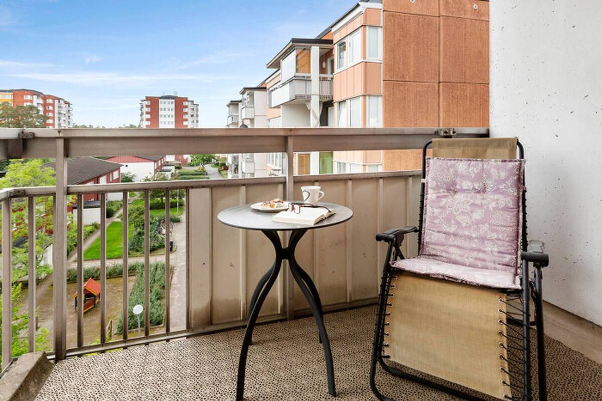 Huone, 1 makuuhuone, esteetön | Parveke