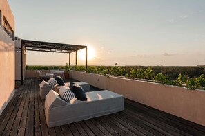Terrace/patio - Villa Sand gated community Aldea Zama (Tulum)