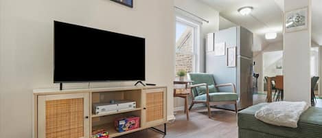 Smart TV, video games, table football