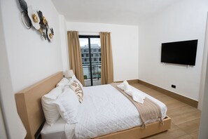 1 Schlafzimmer, Bügeleisen/Bügelbrett, kostenloses WLAN, Bettwäsche