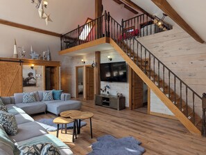 Living area - Chalet de Lynx (Wentworth-Nord)