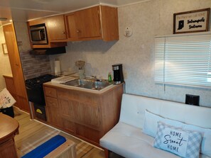 Interior -  1 Bedroom Stationery RV on Private Property Convenient to Anything Indy Offers! (Indianapolis)