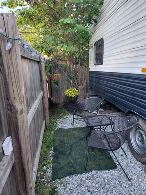 Terrace/patio -  1 Bedroom Stationery RV on Private Property Convenient to Anything Indy Offers! (Indianapolis)