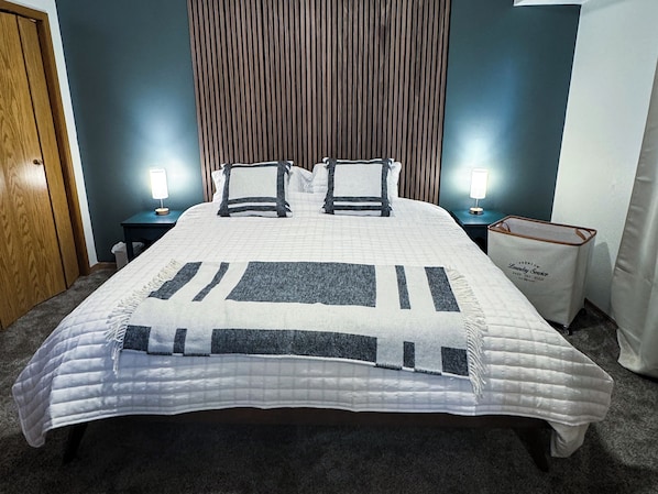 Free WiFi, bed sheets