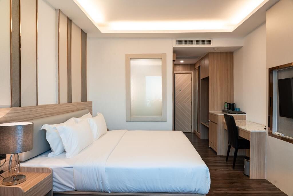 Habitación doble Deluxe | Escritorio y wifi gratis 
