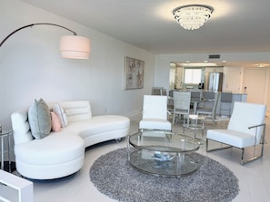 Smart TV, stereo - Punta Rassa 1-106: All NEW!  Freshly updated with Florida Room overlooking the Gulf (Fort Myers)