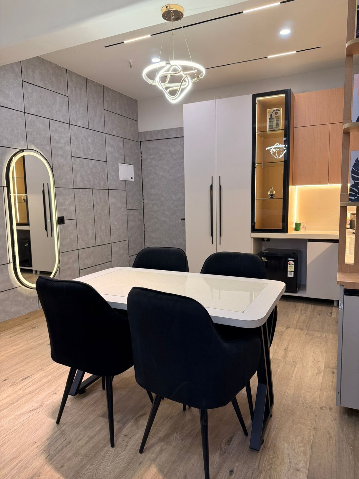 Leilighet, byutsikt | Spiseområde