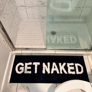 Regadera en el baño
